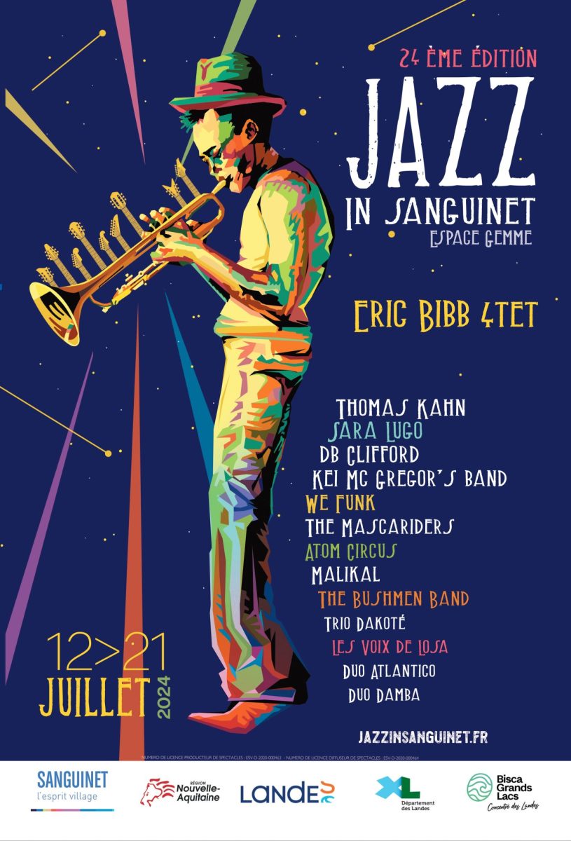 jazz in sanguinet line up 2024