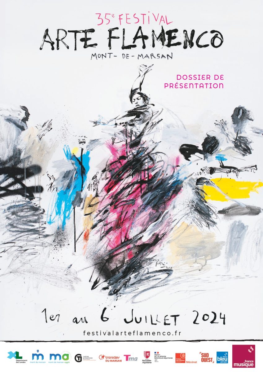 affiche arte flamenco 2024