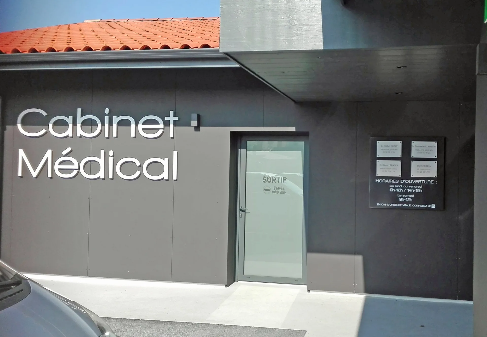 Cabinet médical de Seignosse 2018
