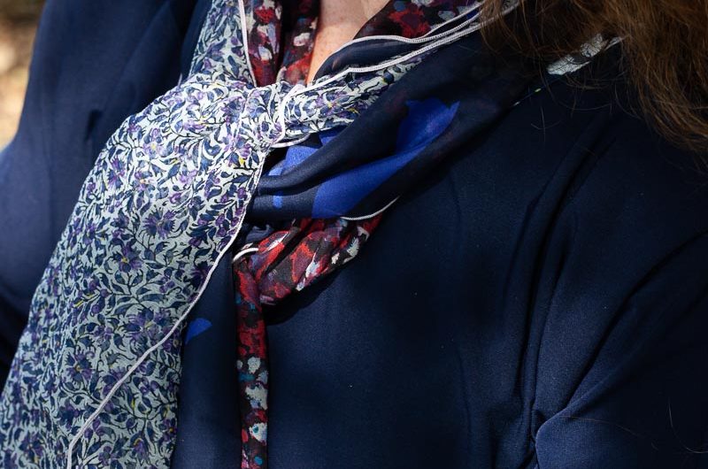 03foulard hosta ton bleu véro