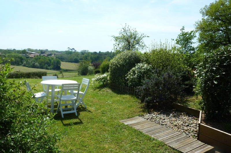 16 Moresmau – jardin vue Chalosse