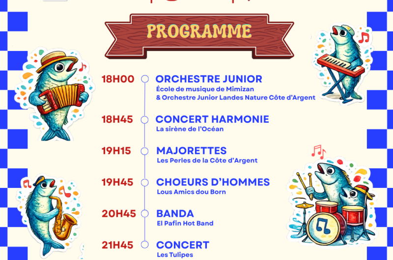 Fête de la musique & sardinade CF – 2