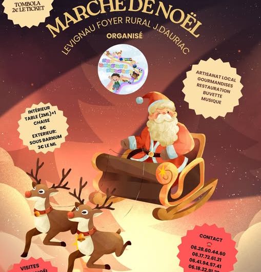 28.11.2026 marché de noël – le vignau