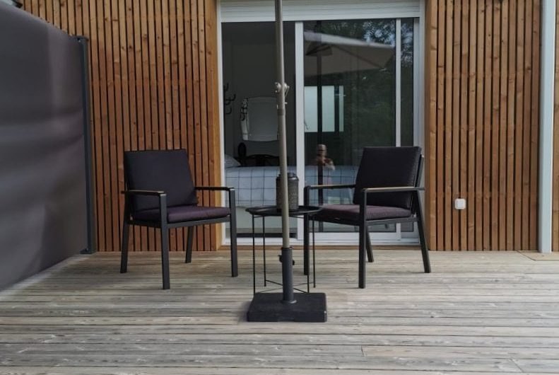 A l’orée des acacias chambre d’hôtes – terrasse ©Préjean Tharaud