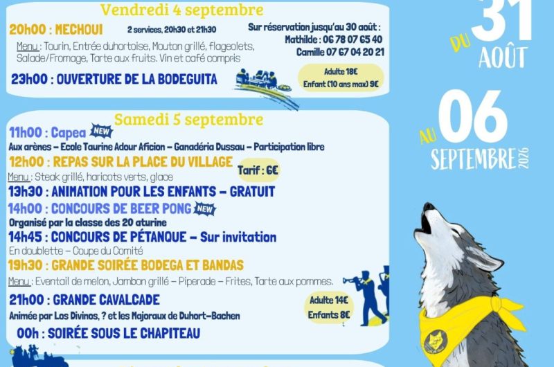 FETES 2026 – AFFICHE A4