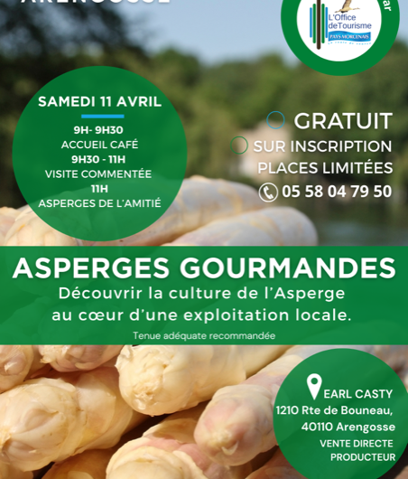 Affiche Asperges Gourmandes – 1