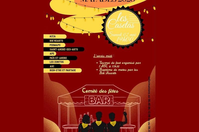 Affiche Casetas Saint-André-de-Seignanx 2026 Tourinsoft