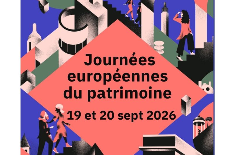 Affiche Journée du Patrimoine 19 et 20 septembre Brocas