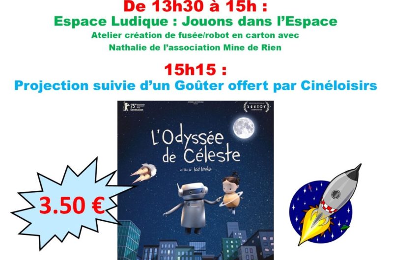 Affiche ODYSSEE CELESTE intramuros