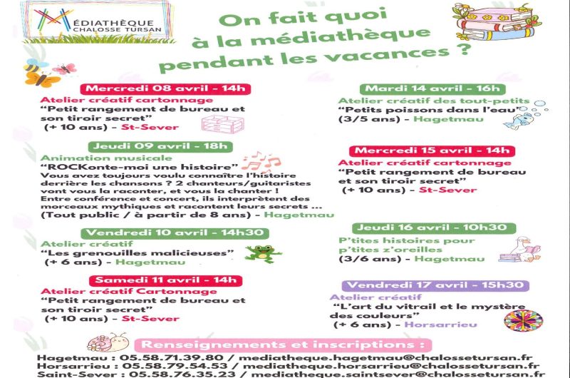 Affiche médiathèque