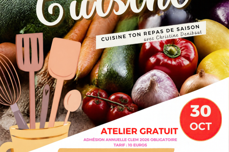Atelier cuisine 30-10 – 1