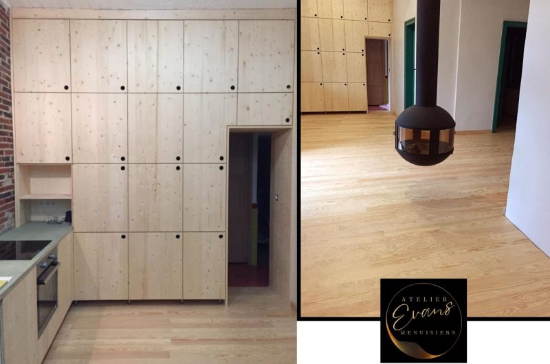 Atelier evans Menuiseries photo chantier1