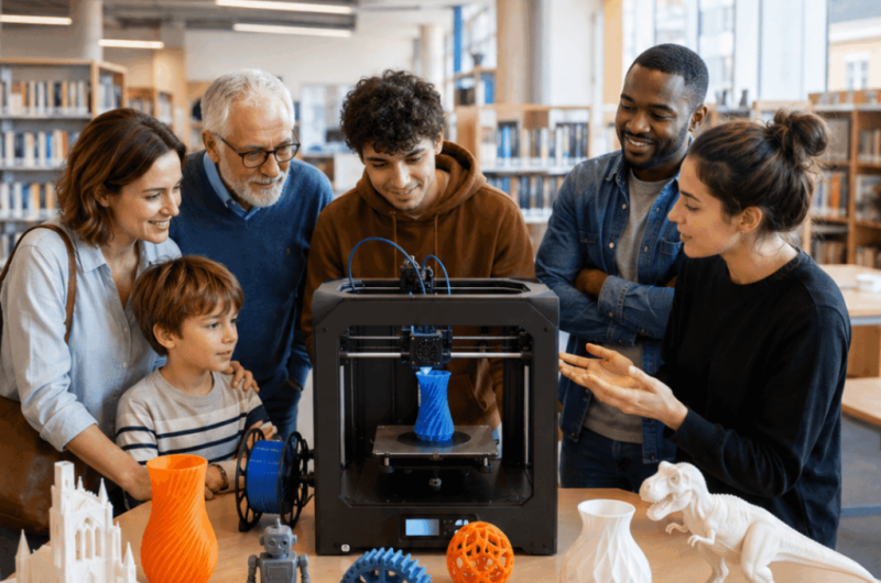 Retouches visuels Tourinsoft animations – Atelier impression 3D