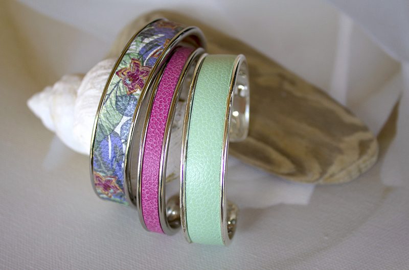 Bracelets-cuir-cattleya-hortensia-pistache-800x600px