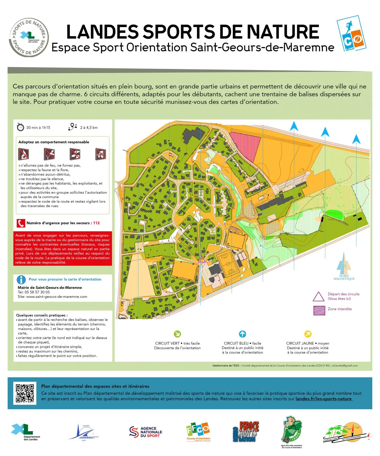 COURSE ORIENTATION ST GEOURS DE MAREMNE PANNEAU – Copie