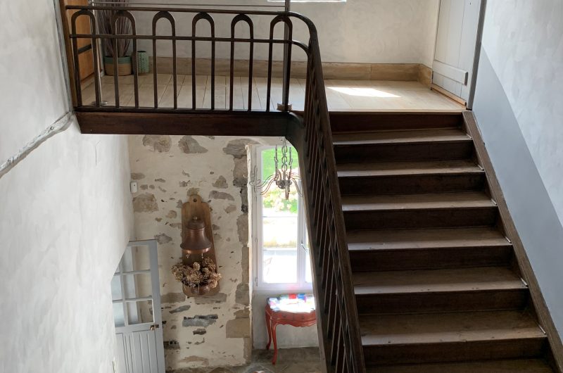 Caverie de Peyroux – accès étage