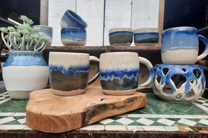 Céramique Biscarrosse Bleu 8