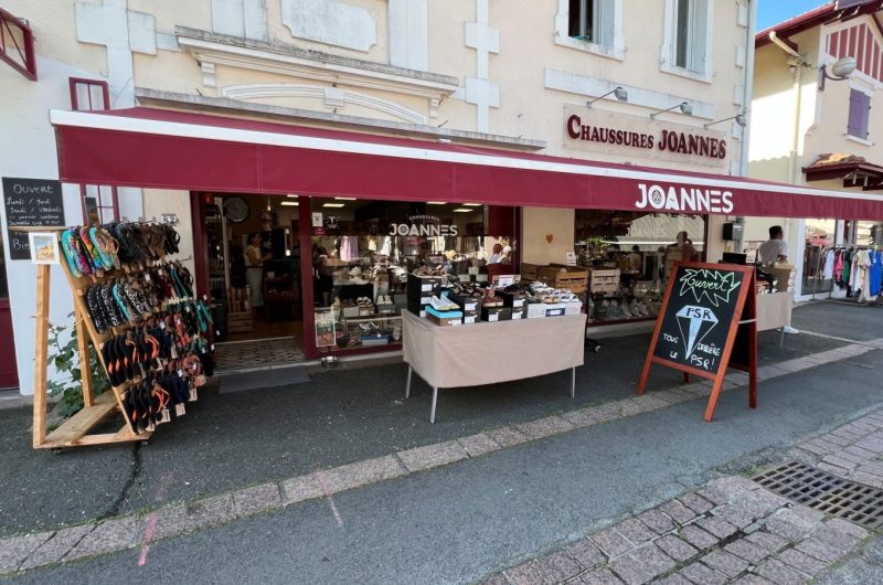 Chaussures Joannes Devanture