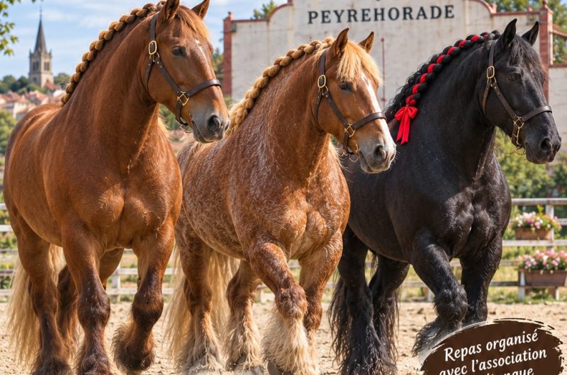 Cocours régional chevaux de trait