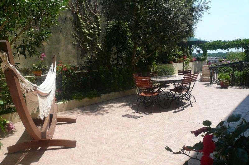 Dangoumau – terrasse détente©GDF