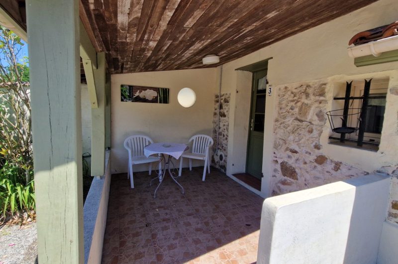 Extérieur terrasse Aux Lavandes