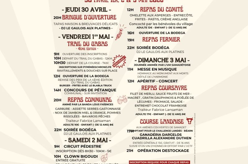 Fêtes Serres Gaston