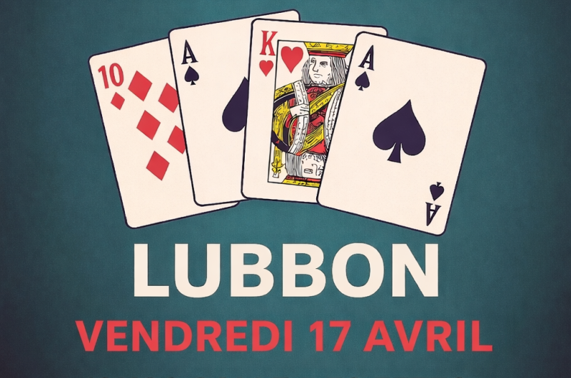 Lubbon – Concours de belote – 17 Avril