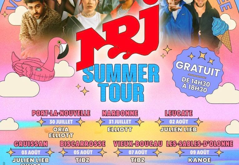 Nrj Summer Tour-Vieux Boucau-Landes Atlantique Sud