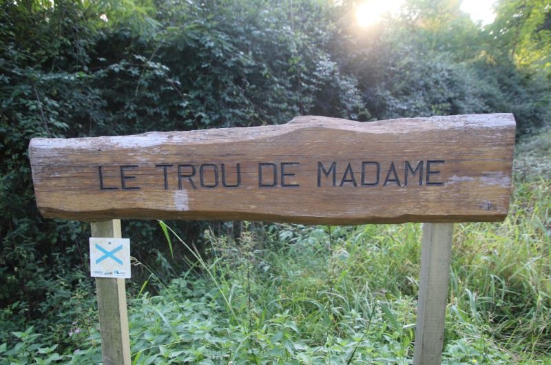 Panneau Trou de Madame