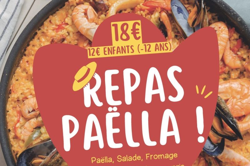 Parleboscq – Repas Paella – 25 Avril