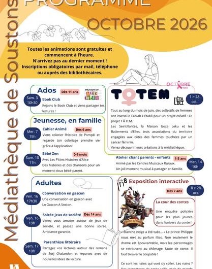 Programme médiathèque_Soustons_LAS