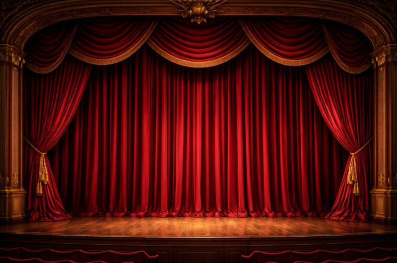 Rideau théâtre AIA