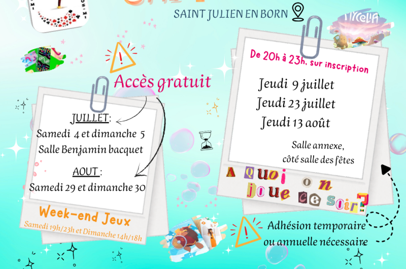 Affiches 2026 – JUILLET AOUT