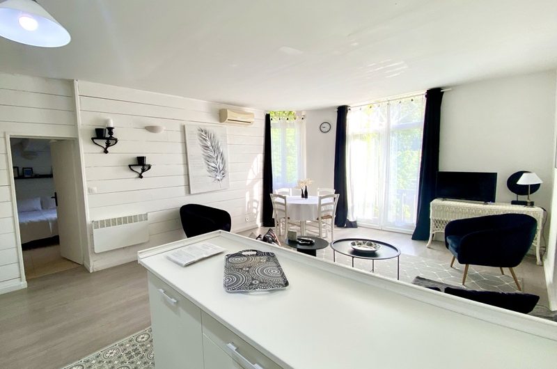 Salon séjour et cuisine ouverte Appartement 6