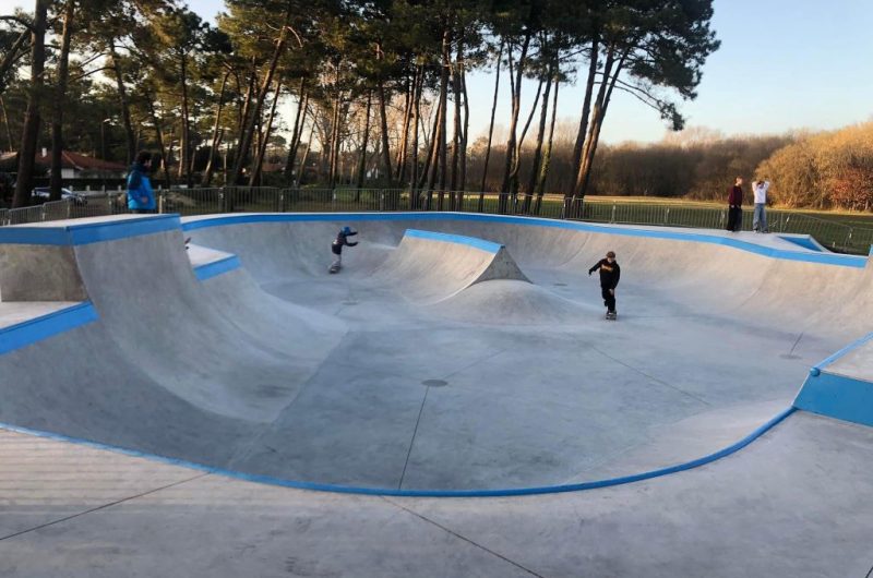 Skate Park- Vieux Boucau-Landes Atlantique Sud