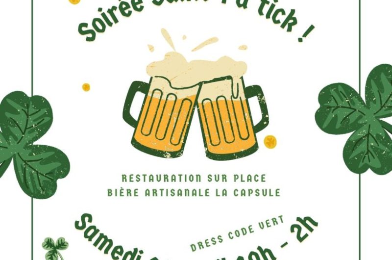 Soirée Saint-Pat’ick