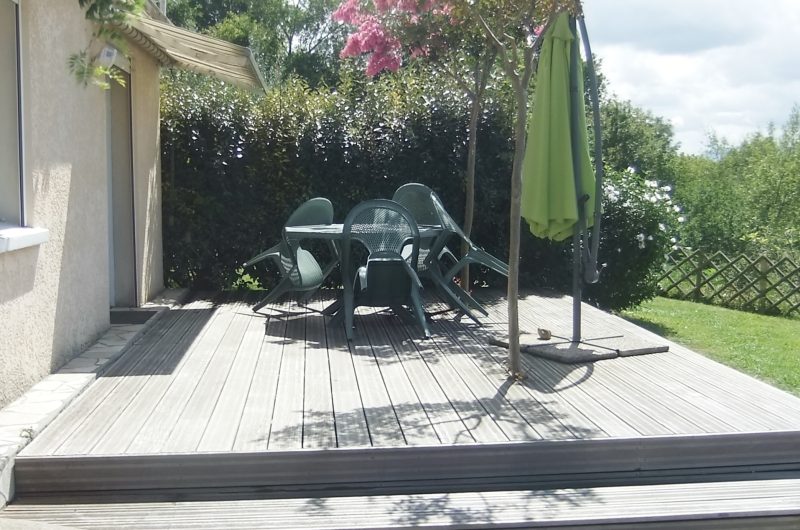 TERRASSE DU GITE