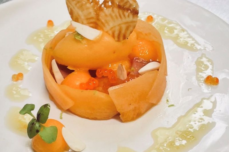 Truite de Banka et Melon de Lectoure