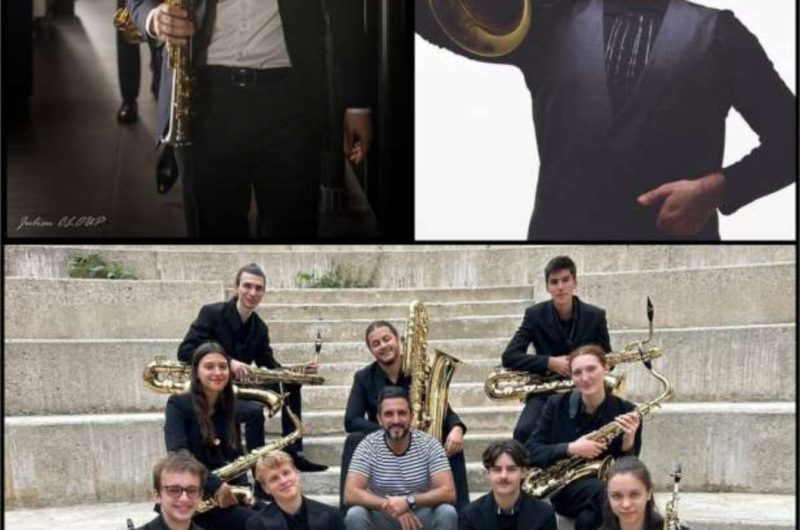 Villeneuve de Marsan – Concert Ensemble de Saxophones de Toulouse – 28 Mars