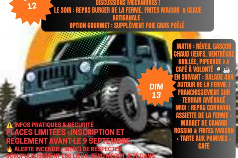 Week-end 4×4 Donzacq