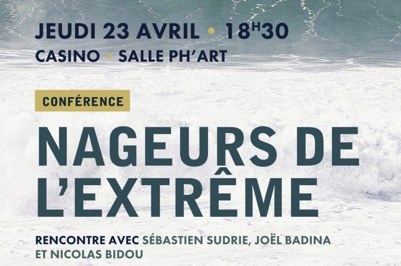 affiche nageurs de lextreme 23 avril