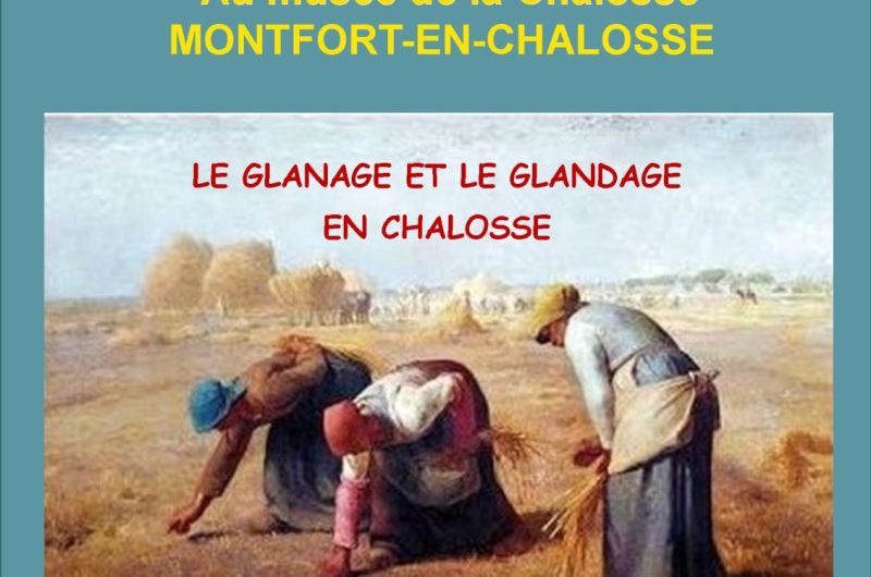 conférence le glanage et  le glandage en Chalosse 16 SEPT