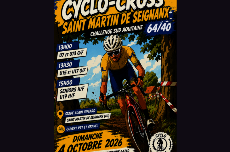 Retouches visuels Tourinsoft animations – cyclo-cross st martin