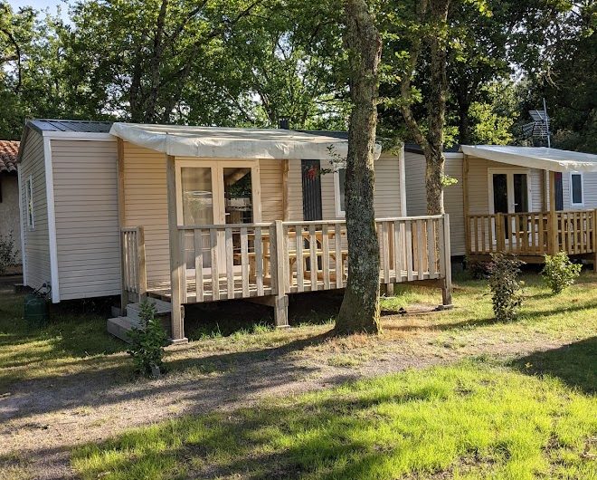 mobil-home Callune camping landes