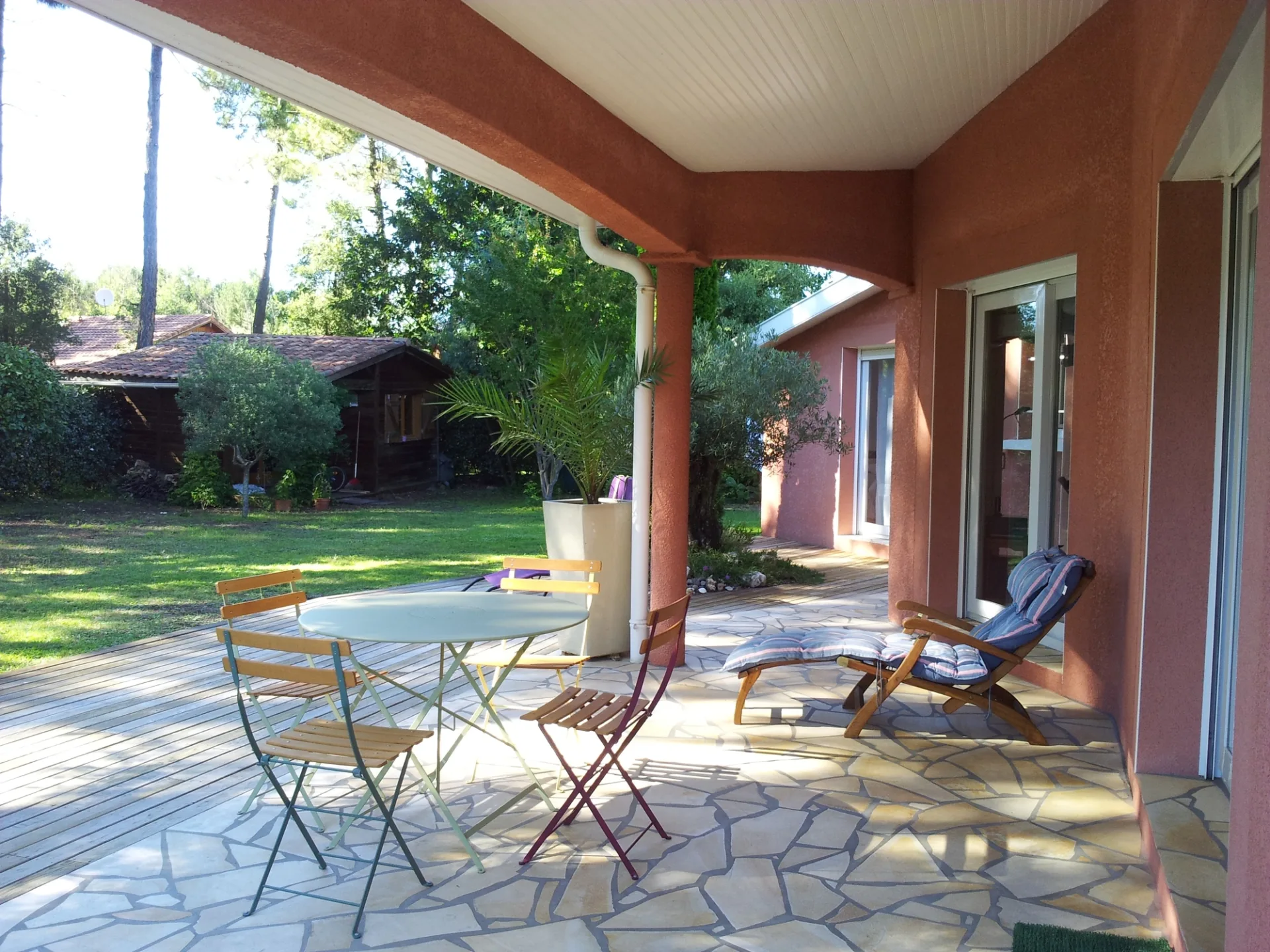 terrasse location messanges