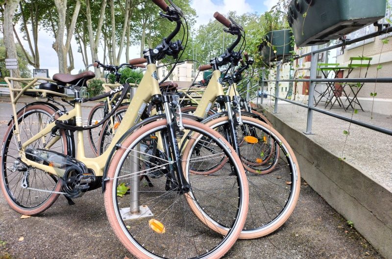 Balade à vélo entre Bélus et Saint-Lon-Les-Mines