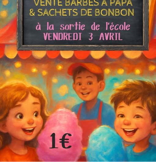 vente de barbe à papa